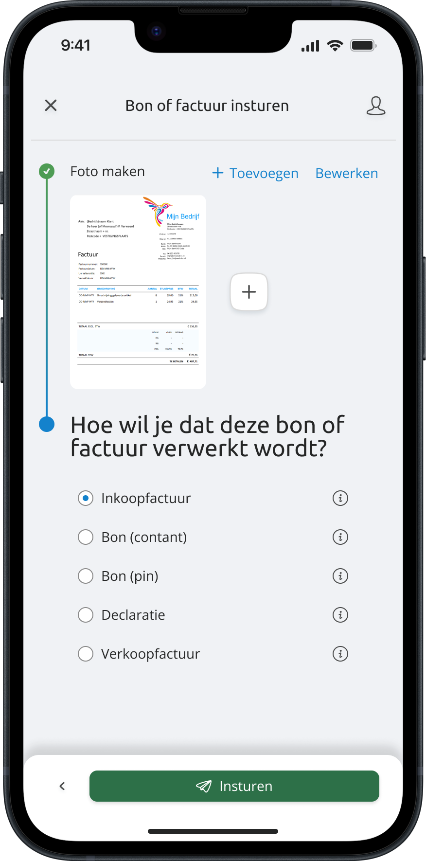 CashWeb app screenshot 1